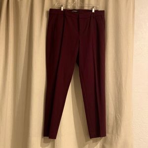 Liverpool Burgundy Trousers